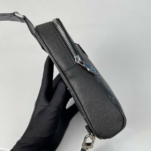 LV Outdoor Slingbag Taigarama Noir Black For Men M30741 LV Outdoor Slingbag Taigarama Noir Black For Men M30741