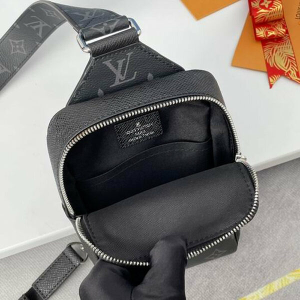 LV Outdoor Slingbag Taigarama Noir Black For Men M30741 LV Outdoor Slingbag Taigarama Noir Black For Men M30741