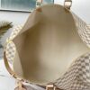LV Keepall Bandouliere 55 Damier Azur Canvas For Women, Travel Bags N41429