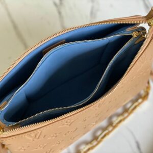 LV Coussin PM Monogram Embossed Puffy Cream For Women, Women’s Handbags, Shoulder And Crossbody Bags M21261