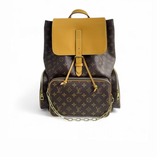 LV Trio Backpack Monogram Canvas By Virgil Abloh For Men M44658 LV Trio Backpack Monogram Canvas By Virgil Abloh For Men M44658