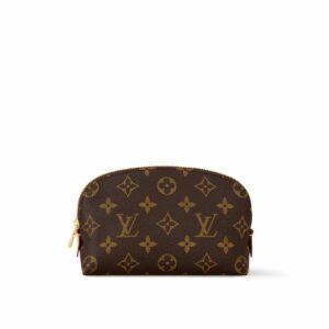 LV Cosmetic Pouch PM Monogram Canvas For Women M47515
