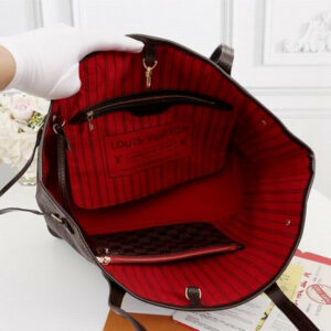 LV Neverfull GM Tote Bag Brown For Women‎ N40597