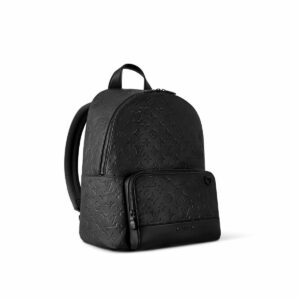 LV Racer Backpack Monogram Shadow Black For Men M46109