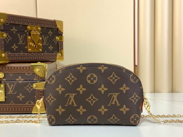 LV Cosmetic Pouch PM Monogram Canvas For Women M47515 LV Cosmetic Pouch PM Monogram Canvas For Women M47515