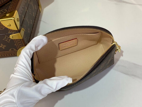 LV Cosmetic Pouch PM Monogram Canvas For Women M47515 LV Cosmetic Pouch PM Monogram Canvas For Women M47515