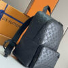 LV Racer Backpack Monogram Shadow Black For Men M46109 LV Racer Backpack Monogram Shadow Black For Men M46109