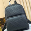 LV Campus Backpack Damier Infini Onyx Silver For Men N40306 LV Campus Backpack Damier Infini Onyx Silver For Men N40306