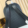 LV Campus Backpack Damier Infini Onyx Silver For Men N40306 LV Campus Backpack Damier Infini Onyx Silver For Men N40306