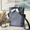 LV Christopher MM Backpack Grey For Men LV Christopher MM Backpack Grey For Men