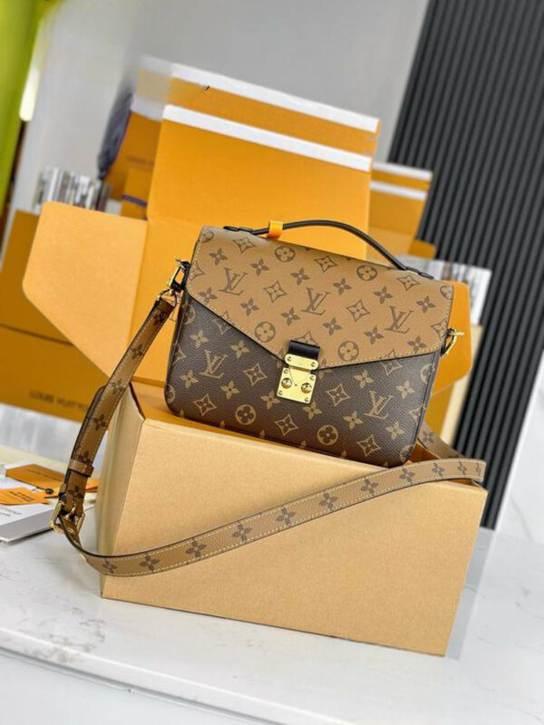 LV Pochette Metis Monogram Reverse Canvas For Women M44876 LV Pochette Metis Monogram Reverse Canvas For Women M44876