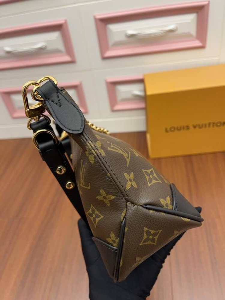 LV Boulogne Monogram Canvas Black For Women M45831 LV Boulogne Monogram Canvas Black For Women M45831