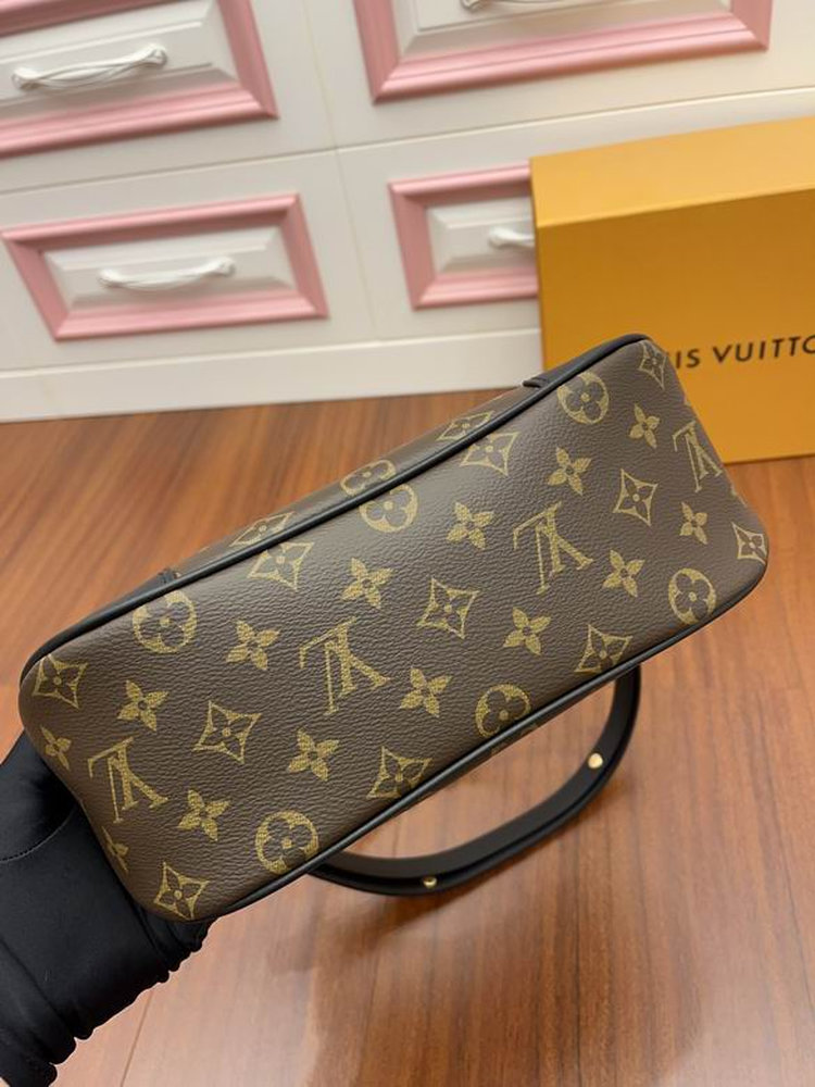 LV Boulogne Monogram Canvas Black For Women M45831 LV Boulogne Monogram Canvas Black For Women M45831