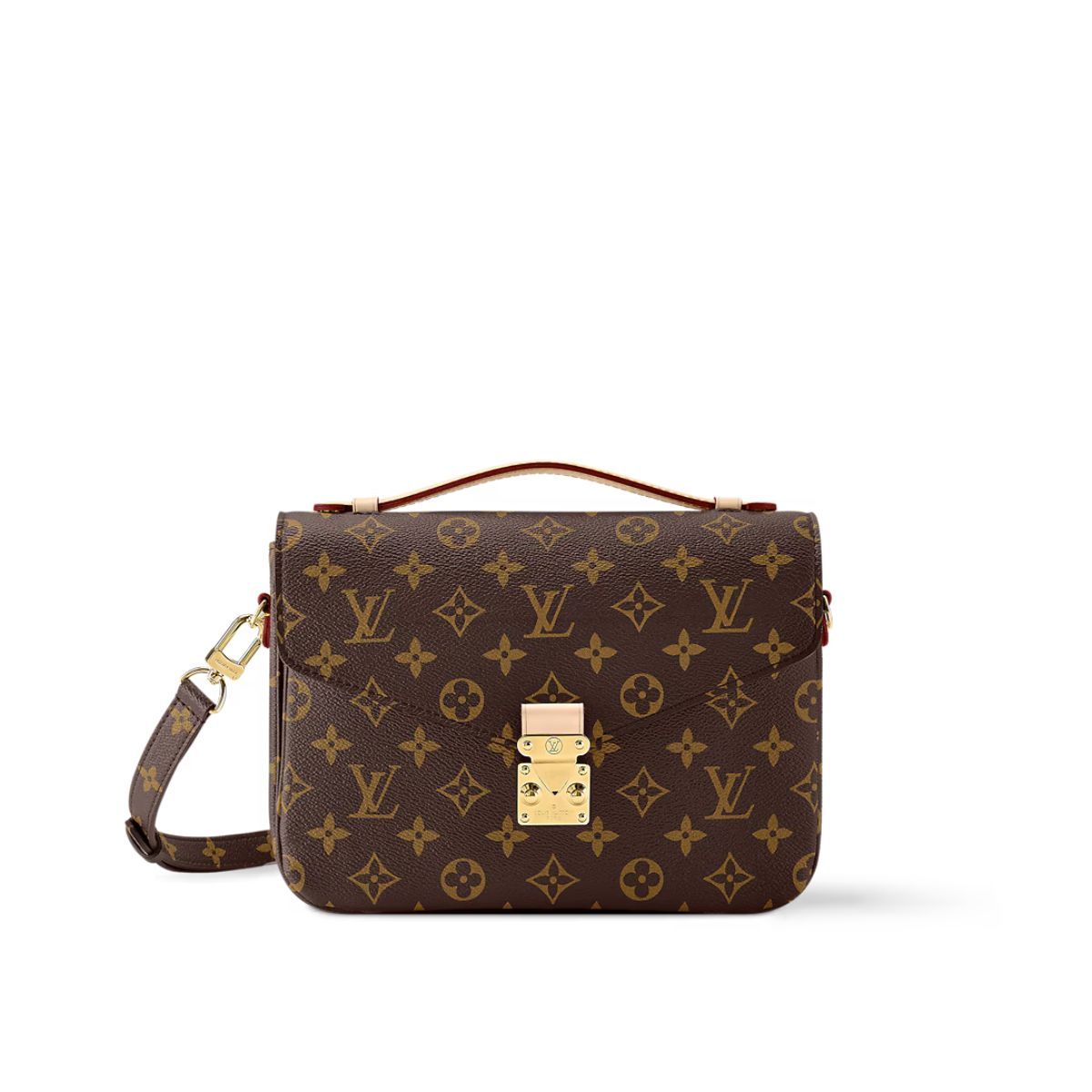 LV Pochette Metis Bag Brown For Women M44875 LV Pochette Metis Bag Brown For Women M44875