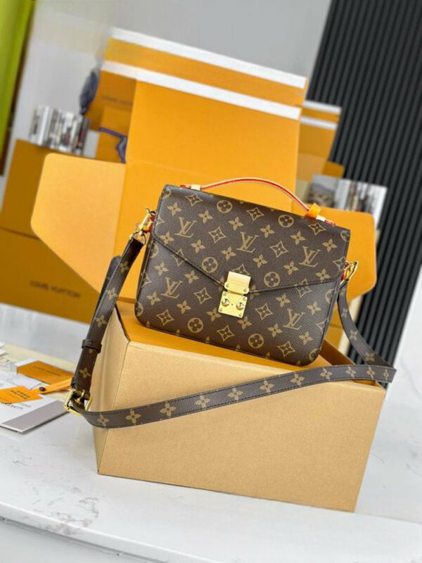 LV Pochette Metis Bag Brown For Women M44875 LV Pochette Metis Bag Brown For Women M44875