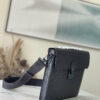 LV S-Lock Briefcase Taurillon Monogram Black For Men M20835 LV S-Lock Briefcase Taurillon Monogram Black For Men M20835