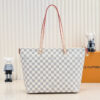 LV Lena MM Damier Azur Canvas For Women N44040 LV Lena MM Damier Azur Canvas For Women N44040
