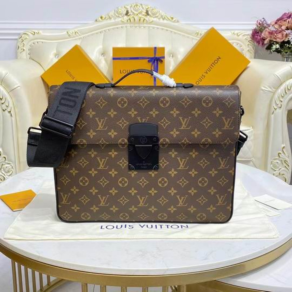 LV S-Lock Briefcase in Monogram Canvas for Men LV S-Lock Briefcase in Monogram Canvas for Men