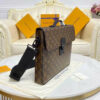 LV S-Lock Briefcase in Monogram Canvas for Men