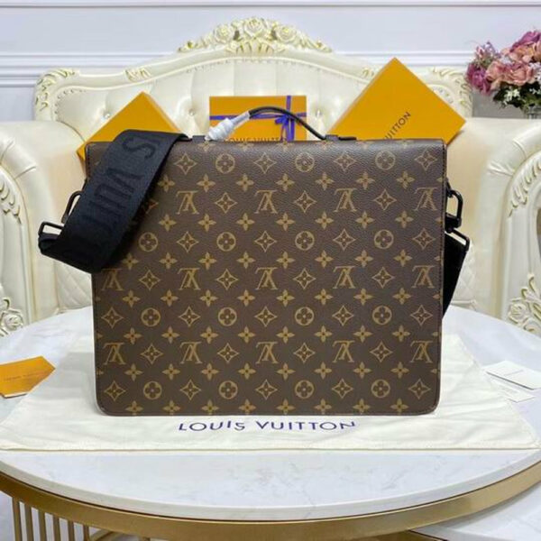 LV S-Lock Briefcase in Monogram Canvas for Men