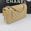 CN Classic Handbag Silver Hardware Beige For Women A01112 CN Classic Handbag Silver Hardware Beige For Women A01112