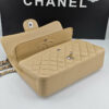 CN Classic Handbag Silver Hardware Beige For Women A01112 CN Classic Handbag Silver Hardware Beige For Women A01112