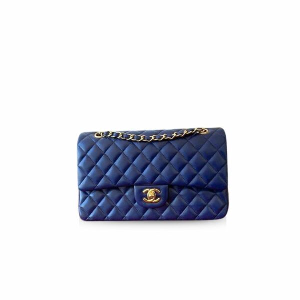 CN Classic HandBag Blue For Women A01112 CN Classic HandBag Blue For Women A01112