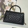 CN Medium Flap Coco Bag With Top Handle Black For Women A92991 CN Medium Flap Coco Bag With Top Handle Black For Women A92991