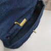 CN 19 Handbag in Denim Blue for Women – Flap Bag, Shoulder, and Crossbody Bag N6832