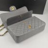 CN Classic Handbag Grey Gold Hardware For Women A01112