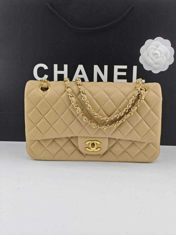 CN Classic HandBag Beige For Women A01112