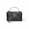 CN Small Vanity Case Black For Women AS3171 CN Small Vanity Case Black For Women AS3171