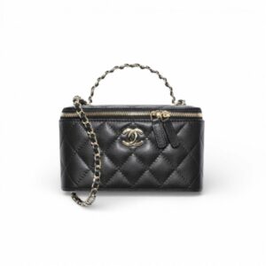 CN Small Vanity Case Black For Women AS3171