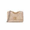 CN 19 Flap Bag Beige For Women CN 19 Flap Bag Beige For Women