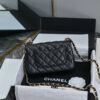 CN Classic Flap Bag Gold Toned Hardware Black For Women A01116 CN Classic Flap Bag Gold Toned Hardware Black For Women A01116