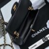 CN Classic Flap Bag Gold Toned Hardware Black For Women A01116 CN Classic Flap Bag Gold Toned Hardware Black For Women A01116