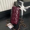 CN Clutch With Chain Burgundy For Women AP4189-B17675-NZG79