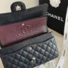 CN Classic Handbag with Silver Hardware in Black for Women A01112 CN Classic Handbag with Silver Hardware in Black for Women A01112