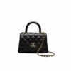 CN Classic Mini Flap Coco bag Top Handle Black For Women CN Classic Mini Flap Coco bag Top Handle Black For Women