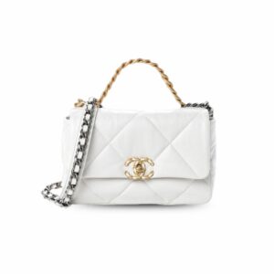CN 19 HandBag White For Women AS1160