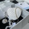 CN Mini Heart Bag White For Women AS3191 B07958 10601 CN Mini Heart Bag White For Women AS3191 B07958 10601