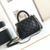 CN Classic Mini Flap Coco bag Top Handle Black For Women CN Classic Mini Flap Coco bag Top Handle Black For Women
