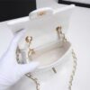 CN Classic Mini Flap Bag Golden Hardware White For Women