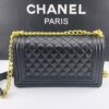 CN Boy Handbag Gold Toned Hardware Black For Women A67086 CN Boy Handbag Gold Toned Hardware Black For Women A67086