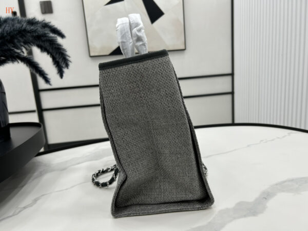 CN Deauville Tote Canvas Bag Light Grey For Women A66941 CN Deauville Tote Canvas Bag Light Grey For Women A66941