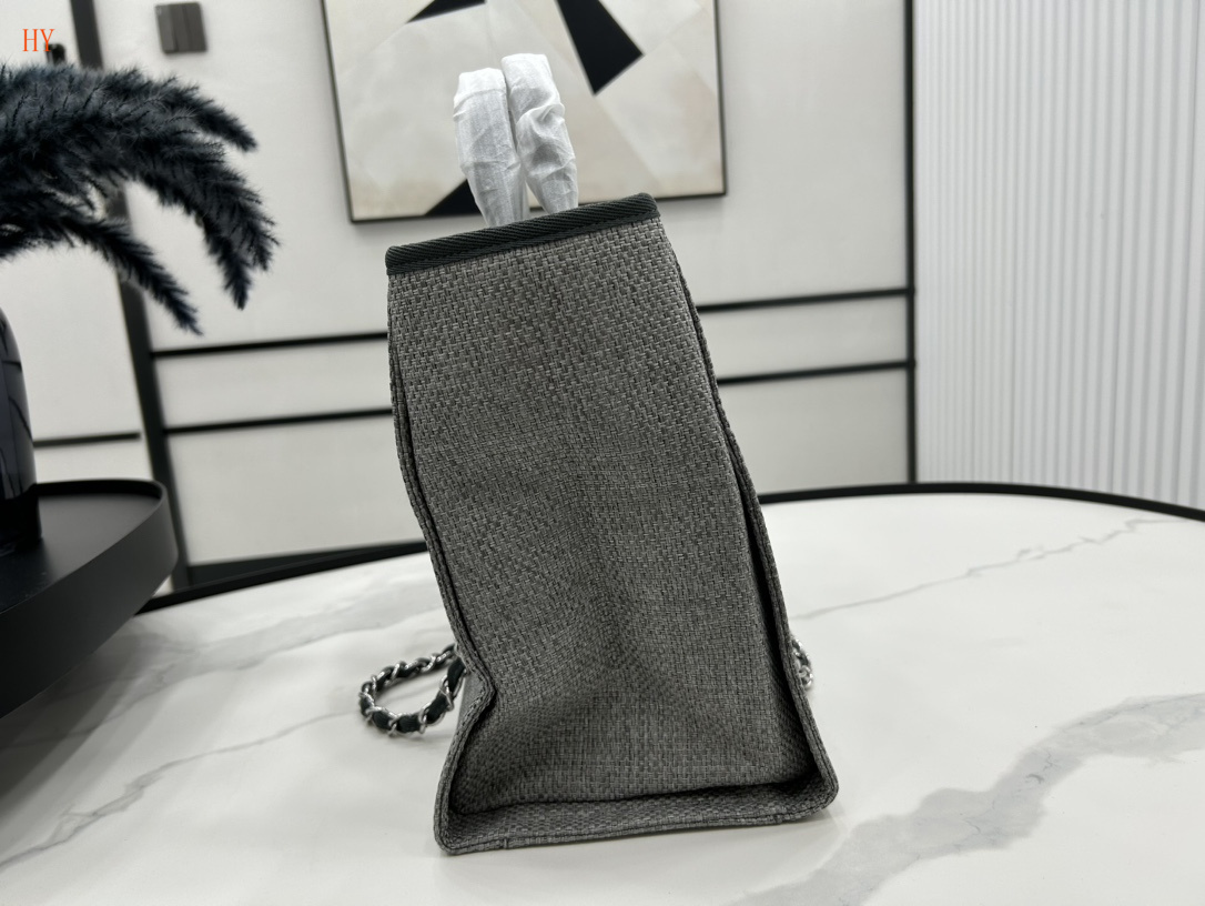 CN Deauville Tote Canvas Bag Light Grey For Women A66941 CN Deauville Tote Canvas Bag Light Grey For Women A66941