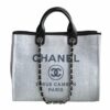 CN Deauville Tote 38cm White Gray For Women A66941