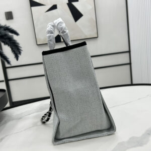 CN Deauville Tote 38cm White Gray For Women A66941