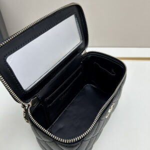 CN Small Vanity Case Black For Women AS3171