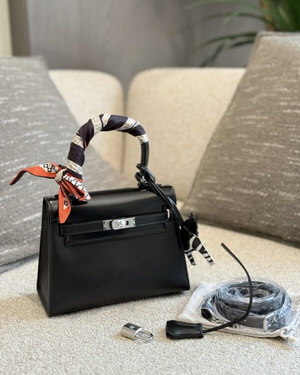 HM Mini Kelly 20 Palladium Hardware HM Mini Kelly 20 Palladium Hardware